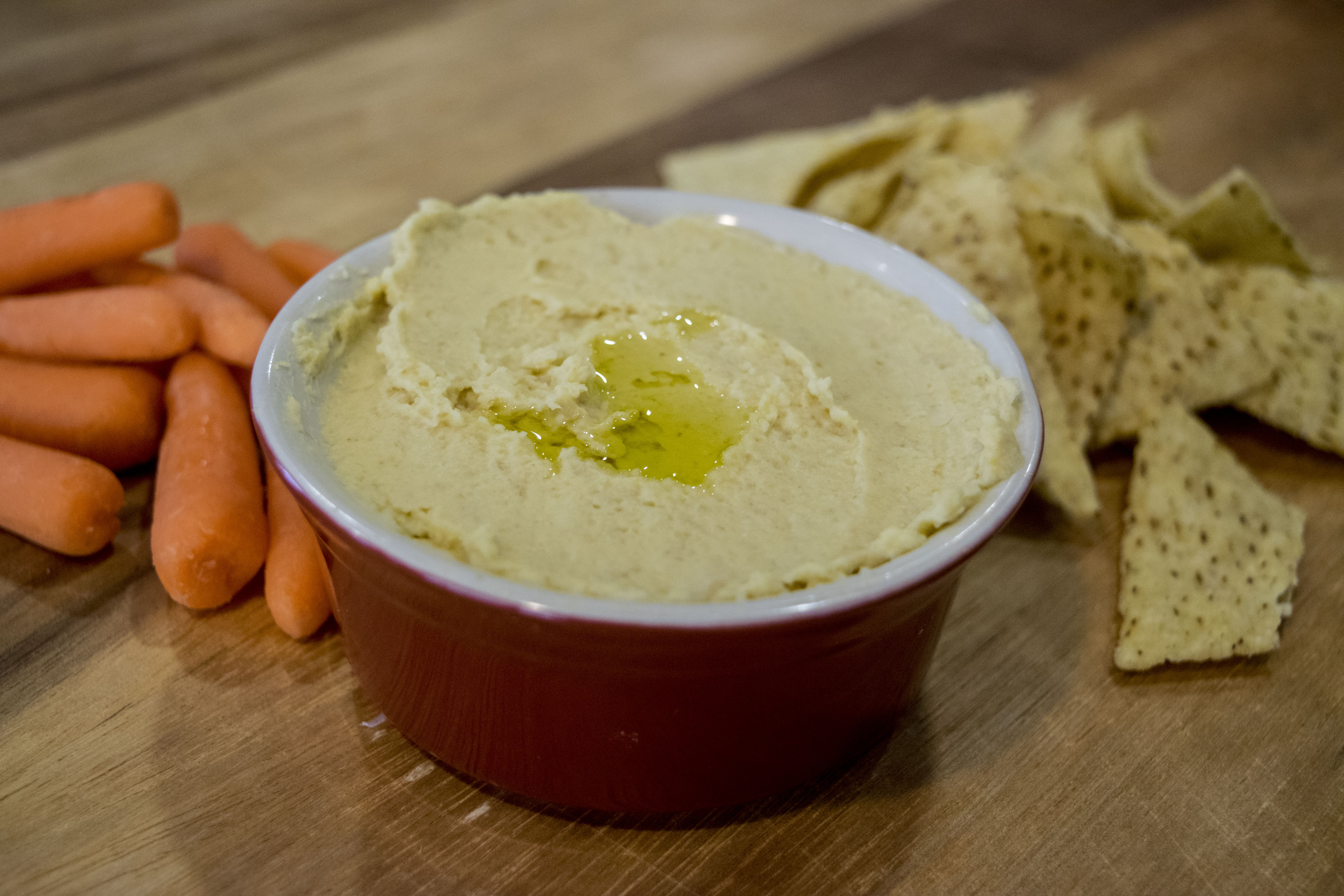 chick pea/garbanzo bean dip with cumin